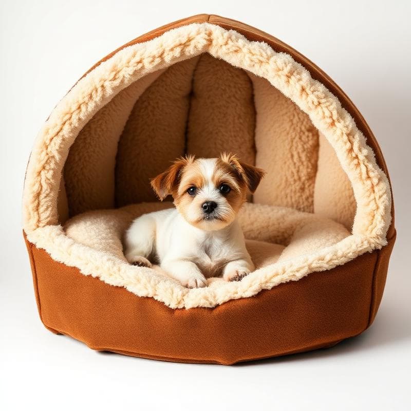 Camita Cuna Abrigada para mascotas Hachiko